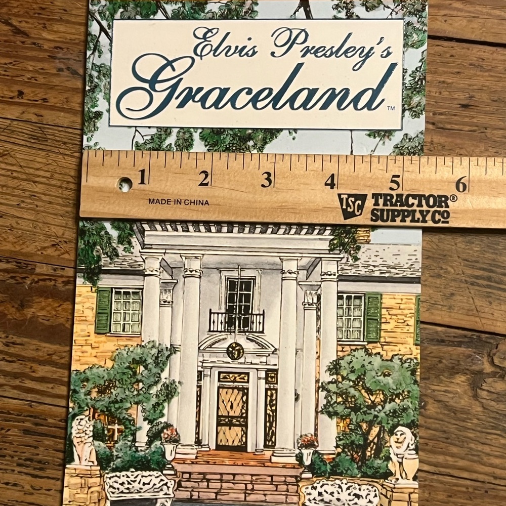 Elvis Presley's Graceland Notepad - Picture 9 of 9